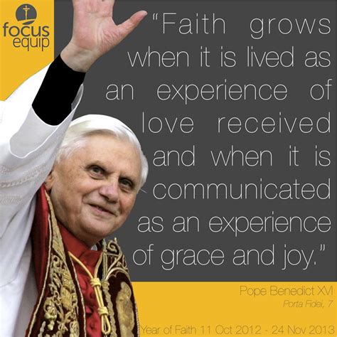 Pope Benedict XVI Quotes. QuotesGram