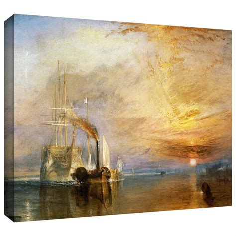 Charlton Home 'The Fighting Temeraire' by William Turner Painting Print ...