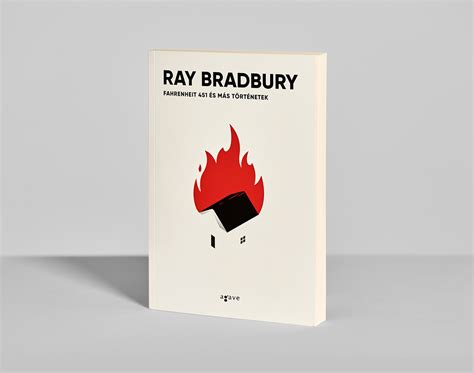 Fahrenheit 451 Book Cover on Behance