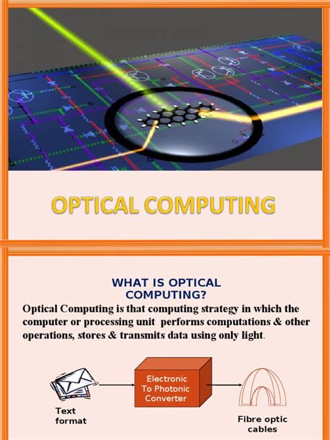 Optical Computing | Optics | Multi Core Processor