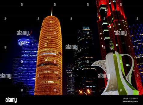 background image of qatar capital city capital city Stock Photo - Alamy