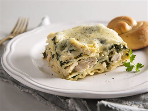 Chicken and Spinach Lasagna