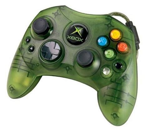 Official Original Microsoft Xbox Green Controller S Type Wired Gamepad ...