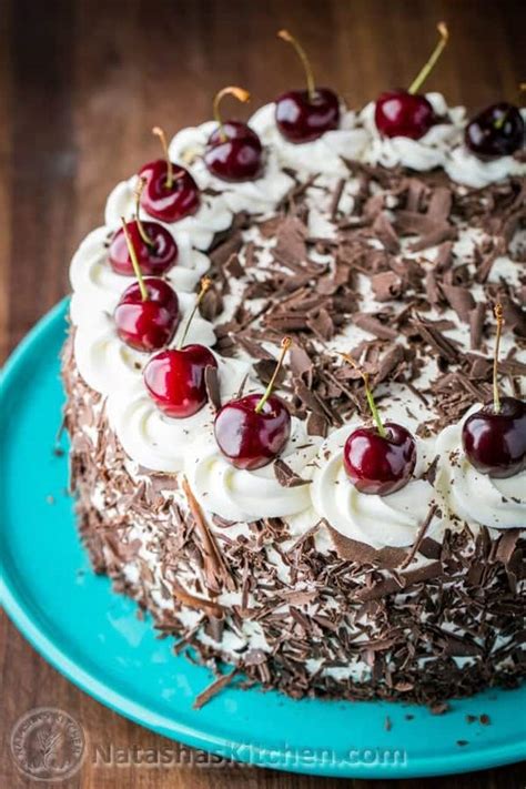 Black Forest Cake Recipe, German Chocolate Cake