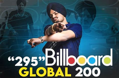 Sidhu Moose Wala on Billboard Global 200 Chart For First Time Ever With ...