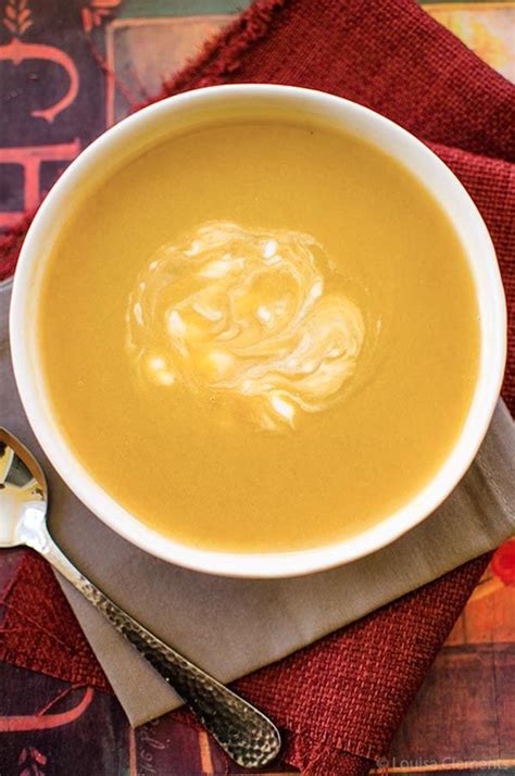 Creamy Spiced Acorn Squash Soup | Recipe | Acorn squash soup, Acorn squash, Squash recipes