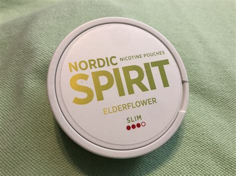 Nordic Spirit (Elderflower) Nicotine Pouches - Review. 8 October 2019.