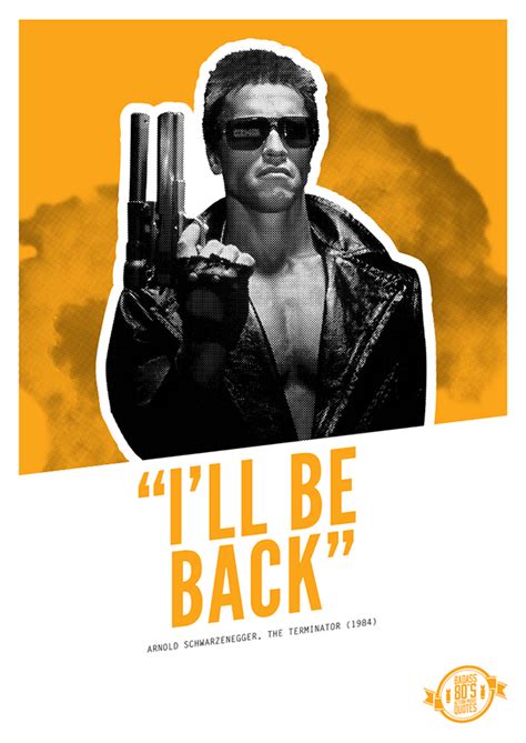 Badass 80's Action Movie Quotes on Behance