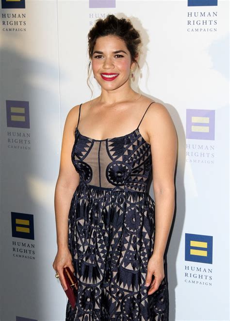 AMERICA FERRERA at Human Rights Campaign Gala Dinner in Los Angeles 03 ...