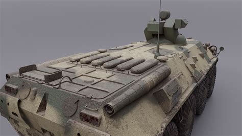 BTR 80 Russian APC 3D model | CGTrader