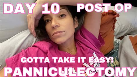 My Panniculectomy Recovery Journey: 10 Days Post-Op Update - YouTube