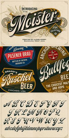 Vintage Fonts Free, Vintage Script Fonts, Old Fonts, Bold Script Font, Vintage Beer Labels ...