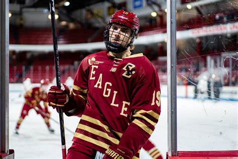 Cutter Gauthier makes a splash in his Boston College hockey debut - BC ...