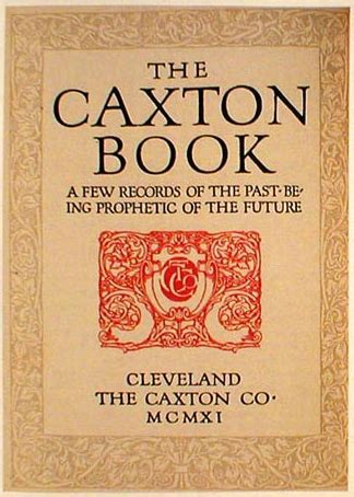 Arts & Crafts: Frederick W. Goudy, 1911. Font: Caxton | Старые книги ...