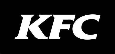 KFC Kentucky Fried Chicken Logo Black and White – Brands Logos