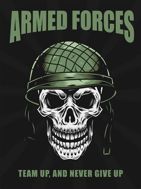 military slogan poster design 10623480 Vector Art at Vecteezy