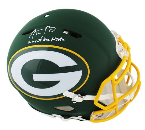 Aaron Rodgers Signed Green Bay Packers AMP Full-Size Authentic On-Field ...