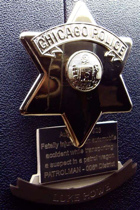 Chicago Police Department Badge - Luke Howe | CPD Badge | B Dazzle | Flickr