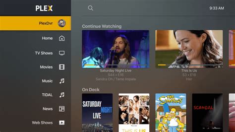 Plex gets a snazzy new interface on Roku and Apple TV