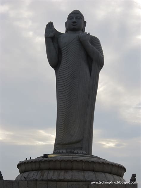 Buddha Statue at Hussain Sagar Lake, Hyderabad