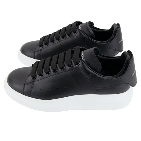 Alexander McQueen Oversized Sneaker Blk/blk 1357 | ONU