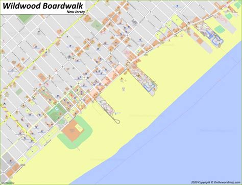 Wildwood Map | New Jersey, U.S. | Discover Wildwood with Detailed Maps