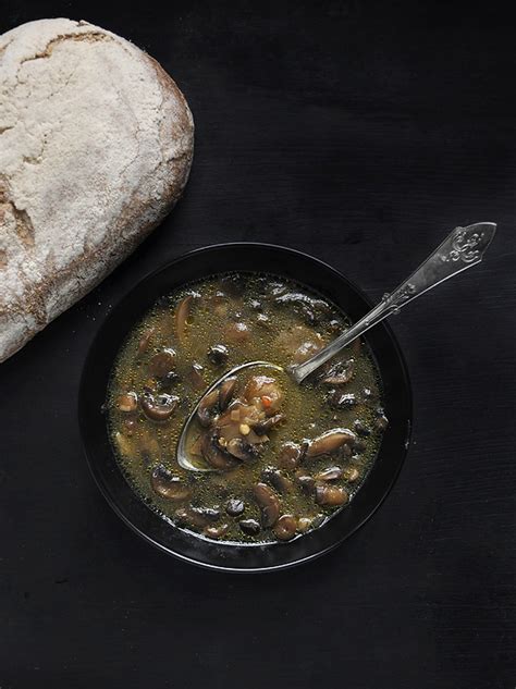 Confessions of a spoon: Cremini Mushroom Soup for the Winter Solstice