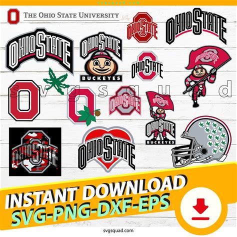 Ohio State SVG, Love Ohio State Football Svg Png Eps Dxf Files, Cricut