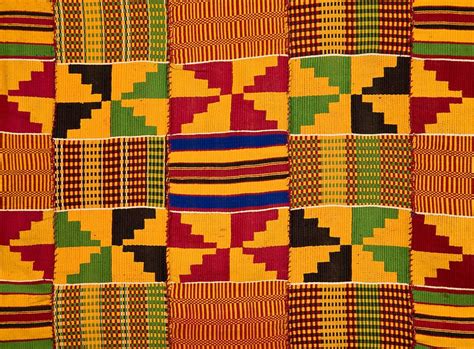 Ghana: Traditional Kente Cloth (border detail) by Alantobey | Ghana art ...