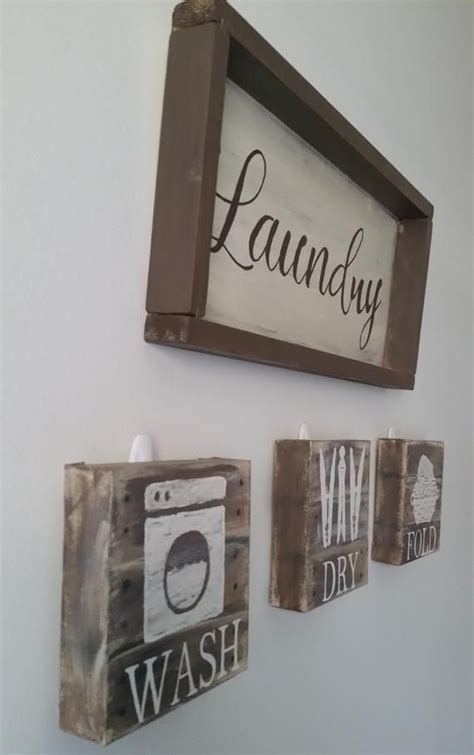 Custom rustic laundry room signs (With images) | Rustic laundry rooms, Laundry room signs ...