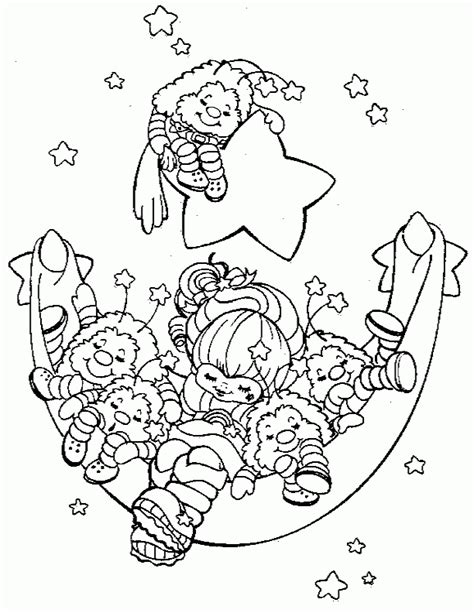 printable rainbow brite coloring pages - Clip Art Library