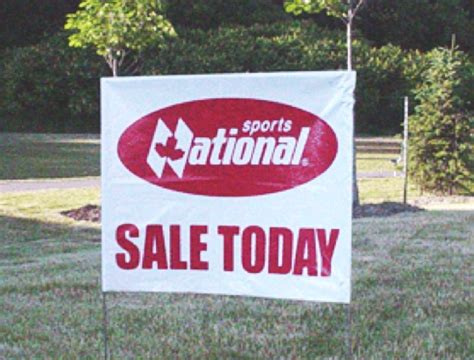 Plastic Lawn Sign Printing For Business Advertising in Brantford