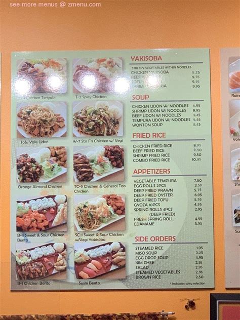 Online Menu of New Sushi & Teriyaki Restaurant, Lacey, Washington, 98503 - Zmenu