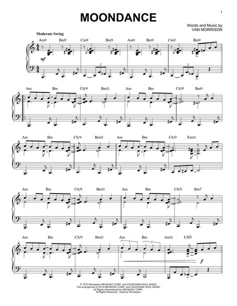 Moondance | Sheet Music Direct