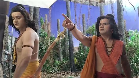 Ram Lakshman Ka Ravan Ko Chetauni Behind The Scenes Shrimad Ramayan New ...