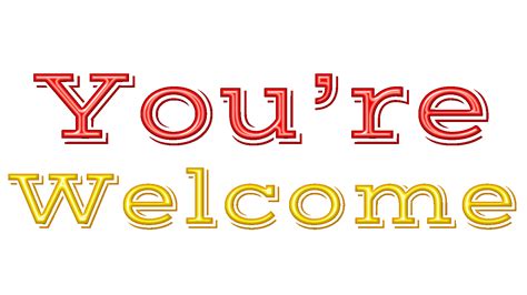 You Are Welcome Turn Around Sticker by Dr. Donna Thomas Rodgers for iOS ...