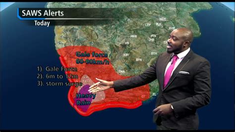 Weather Forecast: 80% of rain expected for Western Cape - YouTube