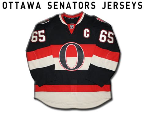 Ottawa Senators Game Worn Jerseys - Ottawa Senators Game Used