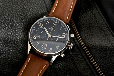 Stowa 1938 Chronograph Black Dial | Beautiful watches, Fashion watches ...