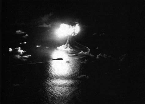 USA. Operation Sandstone. Shot X-RAY. 37 kilotons. April 15, 1948. Enewetak Atoll. | Nuclear ...