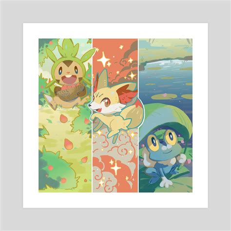 Kalos Starters, an art print by CWilock - INPRNT