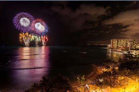 Waikiki Beach New Year's Eve Fireworks - Waikiki - Honolulu, Hawaii News