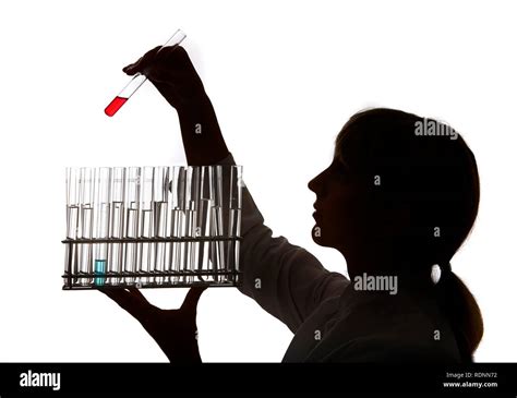 Chemistry laboratory, lab technician at work Stock Photo - Alamy