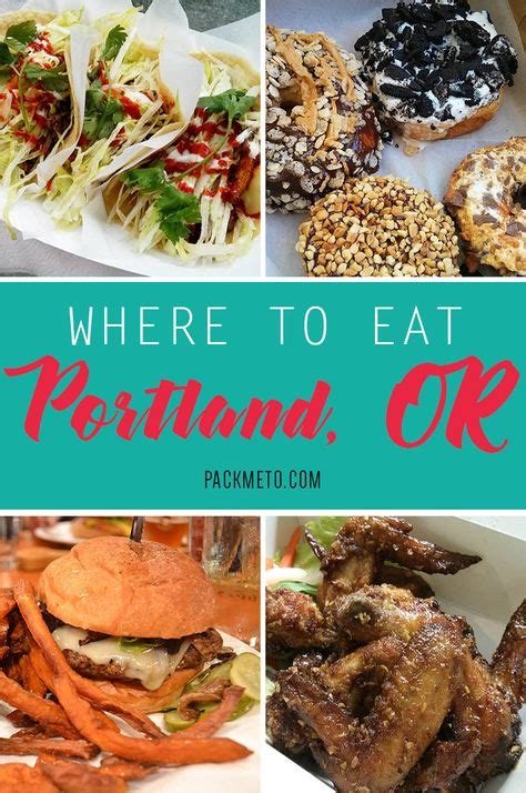 A Quick Tour Through the Portland Food Scene (With images) | Portland food, Portland oregon food ...