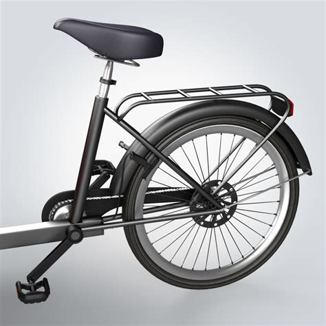 babboe cargo bike 3d max