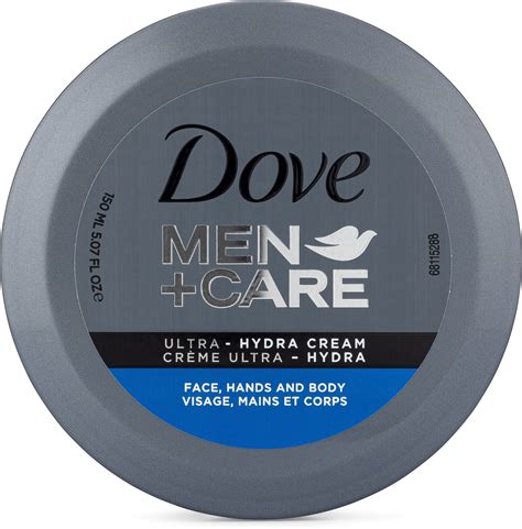 Dove Men+care Ultra Hydra Cream, Face, Hands and Body Moisturizer, All ...