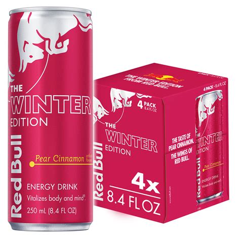 Red Bull Introduces Limited Edition Red Bull Winter Edition Pear ...