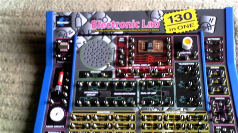 130 in 1 Electronics lab hobby beginners Projects Kit - YouTube