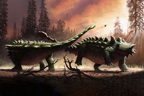 Rare fossil reveals 'destroyer of shins' dinosaurs fought each other ...