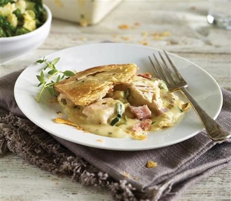 Chicken, Ham and Leek Pie, Prepared by Hand Ready Meal For 1 and 2 | COOK